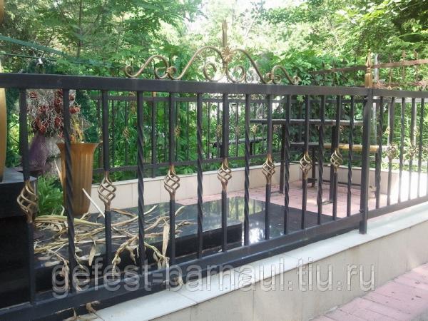 Оградка ритуальная для кладбища любым размером